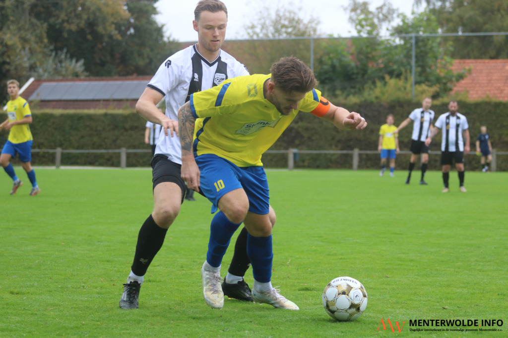 Meeden maakt het koploper SC Scheemda lastig, maar verliest toch