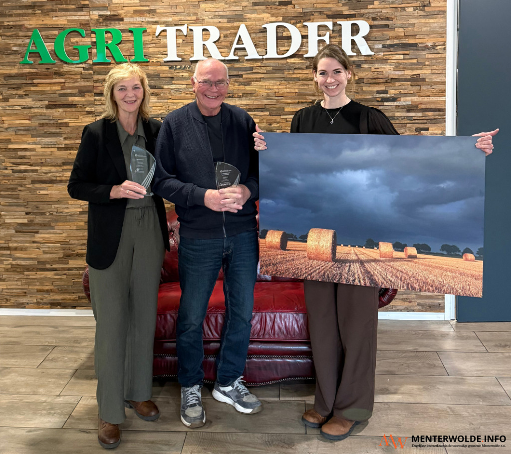 Fotowedstrijdwinnaar Willem Slagter haalt prijzen op bij Agri Trader