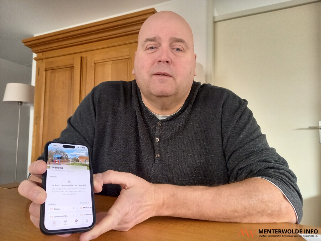 Dorpsraadcoöperatie Meeden komt met eigen app van Meeden