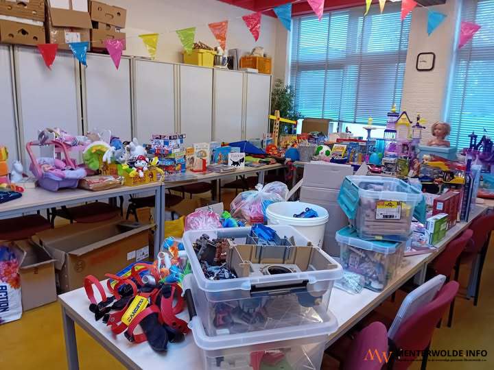 MAC Muntendam houdt succesvolle Sinterklaas - kerstmarkt