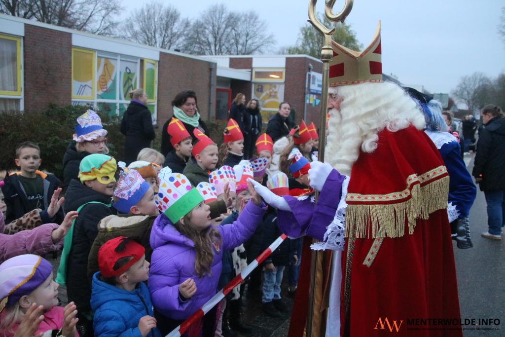 Sint bezoekt Menterhorn: het is ontzettend fijn om hier te zijn