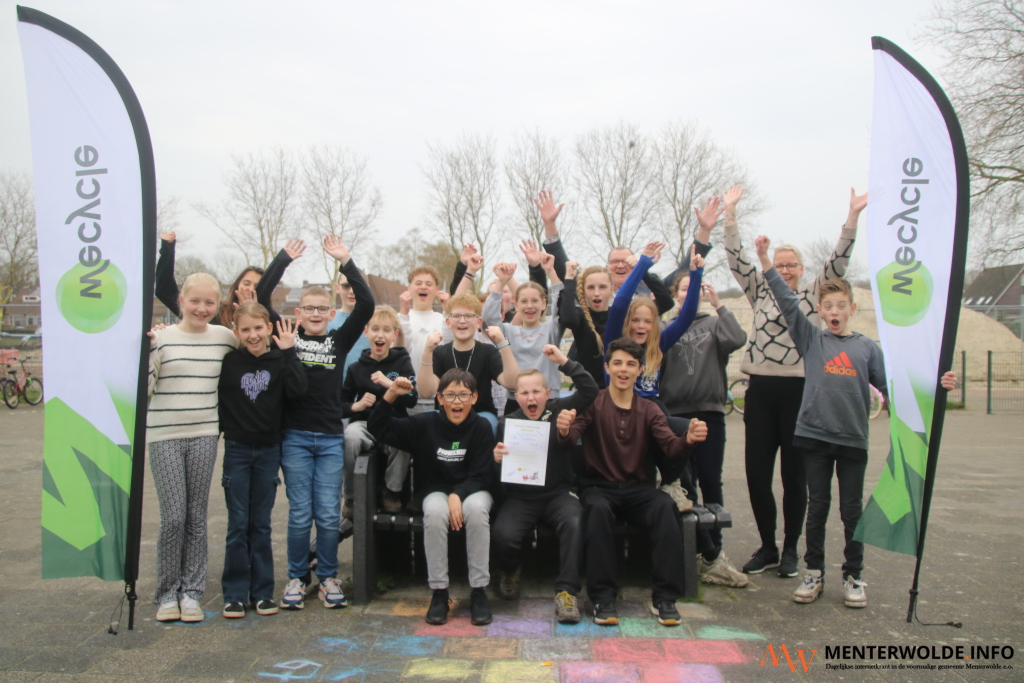 Groep 8 obs Menterhorn wint E-waste Race 2026 en gaat op schoolreisje
