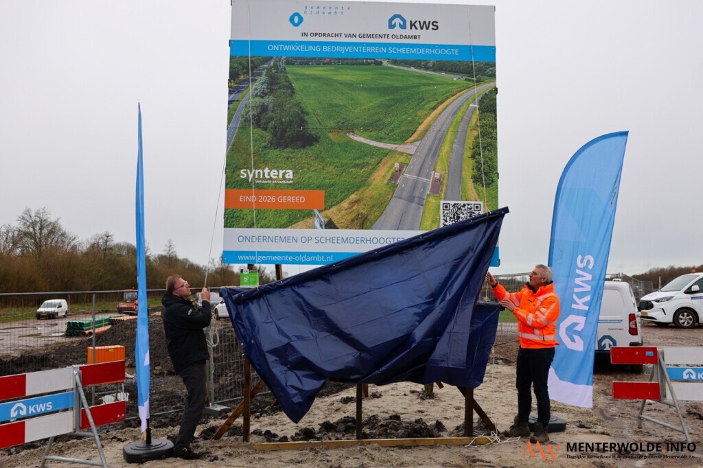 Bedrijventerrein in de maak langs A7 tussen Scheemda en Winschoten