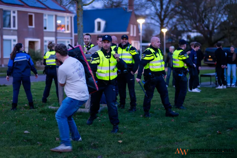 Grote oefening van hulpverleners in Margrietpark
