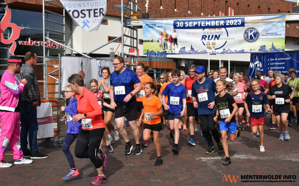 9e Sightseeing Run in Veendam: Scholen kunnen kas spekken