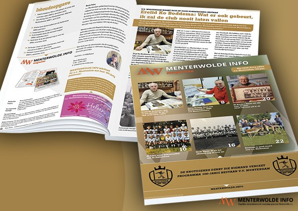 Menterwolde.info Magazine: extra editie v.v. Muntendam 100 jaar